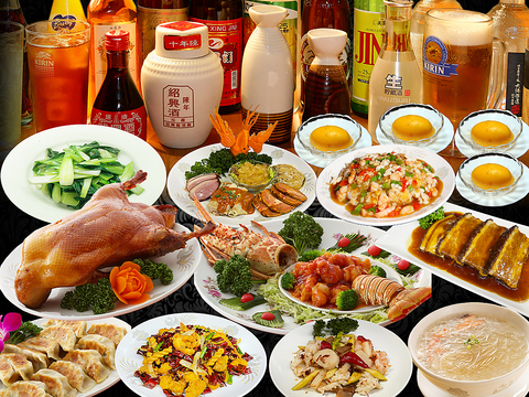 食べ飲み放題×コース料理・宴会プランが豊富な中華料理！