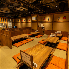 広々とした和空間で昼飲みやランチ!お一人様も大歓迎です。