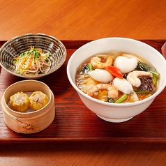 海鮮五目あんかけつゆそばセット