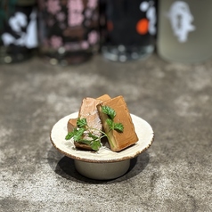 クリームチーズの燻製醤油漬け