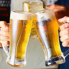 ドリンクは単品、飲み放題問わず最速でご提供!