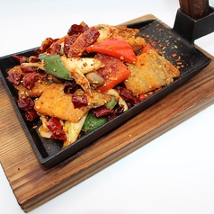 毛沢東スパイス 鉄板豚バラ