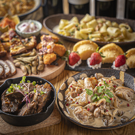 シーンや予算に応じてコース内容の変更は可能◎