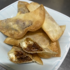 まぐろとクリームチーズ包み揚げ