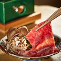 料理メニュー写真 【強肴】・和牛すき煮 ・笹牛蒡 九条葱　白しめじ　梅麩
