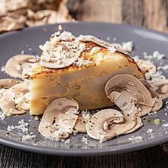 トルティージャ（マッシュルームとチーズ）