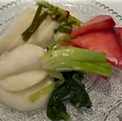 自家製おしんこ