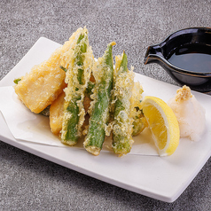筍とアスパラの天麩羅