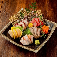 本日の鮮魚5種盛り合わせ