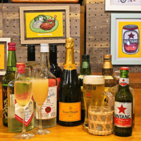 飲み放題のメニューも充実しております♪