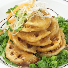 れんこんのはさみ揚げ