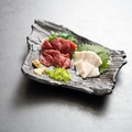 料理メニュー写真&nbsp;馬刺し2種盛り
