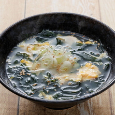 わかめと玉子のスープ