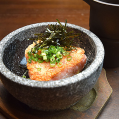 焼き明太子チーズの出汁茶漬け