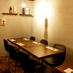 《プライベート空間で食事を楽しむことができる個室です◎》