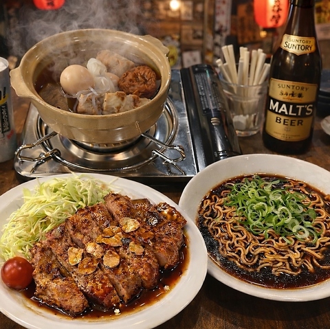 栄でサク飲み。おでん食べ放題が楽しめる居酒屋