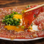 鐵　本気の本マグロのユッケ♪