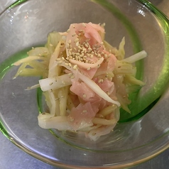 県産セロリとガリのシークヮーサー漬け