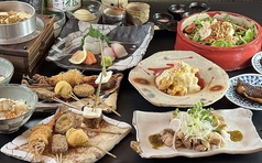 創作串揚 くしんのコース写真