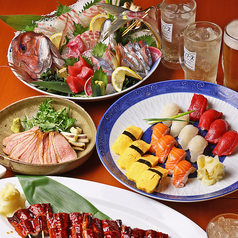 個室カラオケへそのコース写真