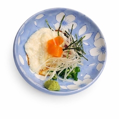 めじな漬けとろろがけ