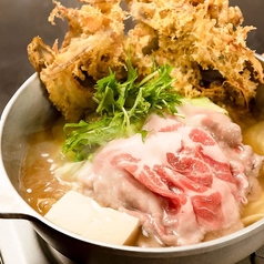 【博多 柚子黒豚鍋コース】〆は和風塩そばでサッパリと…玄界灘 鮮魚等〜飲み放題120分〜［20時以降限定］の写真