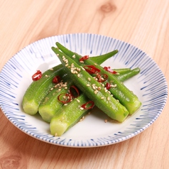 オクラの柚子胡椒和え