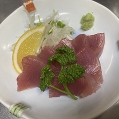 生マグロの刺身