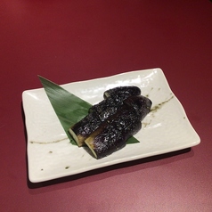 ナスの炭火焼き