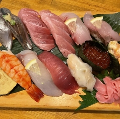 板長おまかせ寿司十二貫