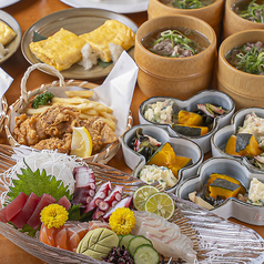 黄金だしとおばんざい ききのコース写真