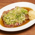 料理メニュー写真&nbsp;レバテキ ネギだれ掛け