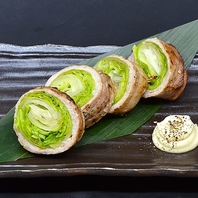 豚バラレタス巻き
