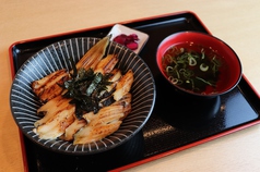 穴子丼　お吸物セット