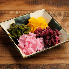 漬物盛り合わせ