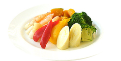 チーズフォンデュ用魚介と温野菜