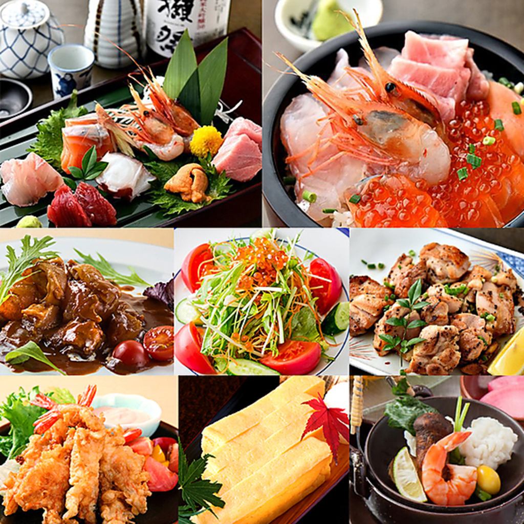 お肉以外にも旬の季節食材を使用した料理の数々