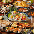 当店名物の『天使海老の炉端焼き』や『ホタテバター焼き』など、絶品料理を詰め込んだおすすめコース！さらに当店オリジナルのサラダもお楽しみいただけます！ぜひ当店の自慢の逸品をご堪能ください！