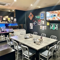 お洒落な店内で本格料理をカジュアルにどうぞ！