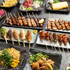 串焼き 真月のコース写真