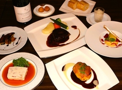 l asperge 白金高輪のコース写真