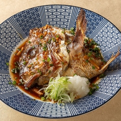 数量限定　鯛かぶとの焼き煮