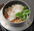 料理メニュー写真&nbsp;天然鯛の釜めし