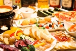 南欧料理中心の美味しいお料理を提供する当店。おひとり様でも気軽にご来店いただき、楽しんで下さい