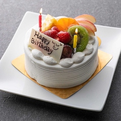 バースデーケーキ（2名様用）