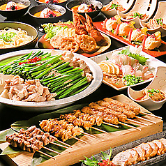 激安食べ飲み放題 和牛 炭火焼き鳥 完全個室居酒屋 たまち道場 田町駅前店のコース写真