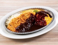 味噌とんオムライス