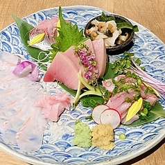 厳選素材の創作料理の数々 魚料理にあう日本酒