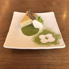 白胡麻と蜂蜜のチーズケーキ