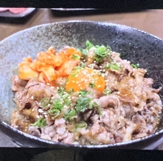黒毛和牛焼き牛丼